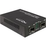 Delock Medienkonverter SFP - SFP (Media-omzetter), Netwerk accessoires