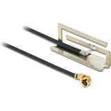 Delock - WLAN Antenne MHF/U.FL - 802.11 a/b/g/n - 2,4 GHz + 5 GHz - Coax