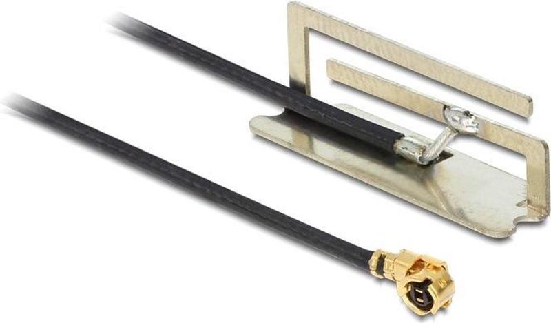 Delock - WLAN Antenne MHF/U.FL - 802.11 a/b/g/n - 2,4 GHz + 5 GHz - Coax