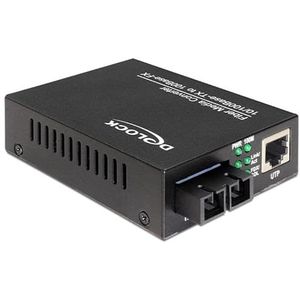 DeLOCK - Mediaconverter - Ethernet - Extern - RJ-45 / SC Single Mode