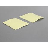 Uitvoerdoos - 2 Keystone Modules - Zwart - Hittebestendig ABS - Bevestiging met Plakstrip of Schroeven