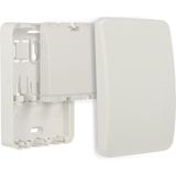 Afsluitbare Uitvoerdoos - Wit - Voor 3 Keystone Modules - Kunststof