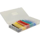 Krimpkousen - Assortiment in Handige Bewaardoos - 100 Stuks - Diverse Kleuren