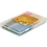 Krimpkousen - Zwart Geel Rood Blauw Groen Wit - 80 Stuks