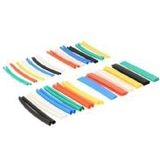 Krimpkous Assortiment - 50 Stuks - Zwart Rood Groen Blauw Geel Wit - Diverse Maten