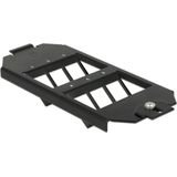 Vloeraansluitdoos - Inbouw Frame - Zwart - Metaal - Geschikt voor 6 Keystone Modules