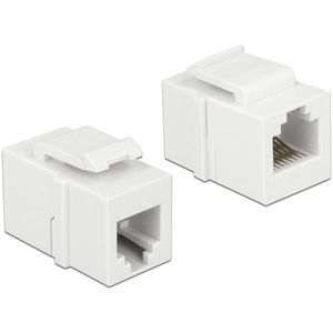 Keystone module RJ12 - wit