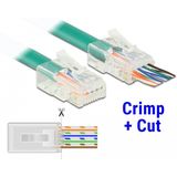 DeLOCK - RJ45 Crimp+Cut Plug - Cat.5e UTP Stekker