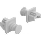 RJ45 - Afsluitcovers - Wit - 10 Stuks - Beschermt tegen Vuil en Stof