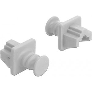 RJ45 - Afsluitcovers - Wit - 10 Stuks - Beschermt tegen Vuil en Stof