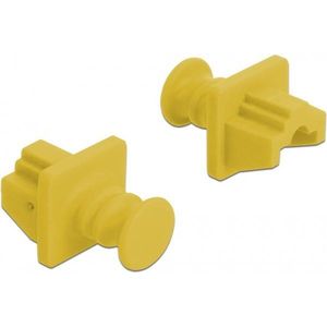 RJ45 - Afsluitcovers - Geel - 10 Stuks