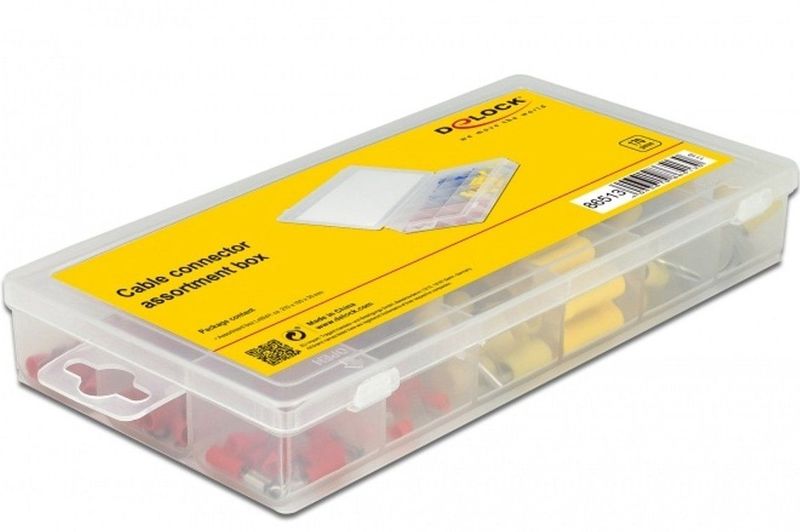 Kabelconnector Set - Rood en Blauw - 170 Stuks - Assortiment Doos