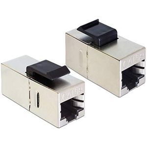 Keystone Module RJ45 Jack naar RJ45 Jack Cat.5E Compact 25 stuks