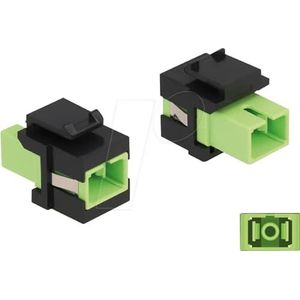 Keystone Module SC Simplex vrouw naar Sc simplex vrouwelijk limegreen / zwart