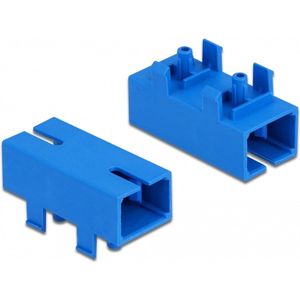 Delock - SC Simplex Koppeling - Blauw - Kunststof