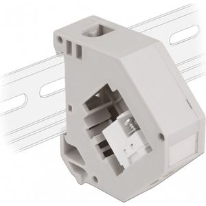 DIN Rail -adapter met Keystone IEC -vrouw naar terminalblok