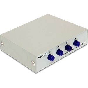 Delock 87588 Netwerk switch 4 poorten 100 MBit/s
