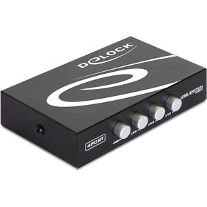 DeLOCK USB Switch - 4 Ingangen - 1 Uitgang