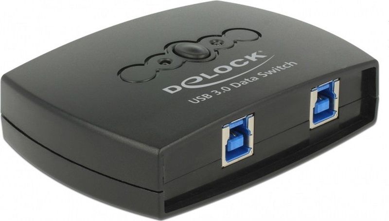 DeLOCK - USB Schakelaar - 2x USB-B naar 1x USB-A - USB3.0