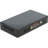 Delock - Gigabit Ethernet-schakelaar - 4 x RJ45 - SFP-slot - Metalen Behuizing