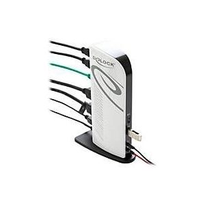 DELOCK USB Dockingstation Dual HDMI Full-HD/USB3.2/LAN/Audio