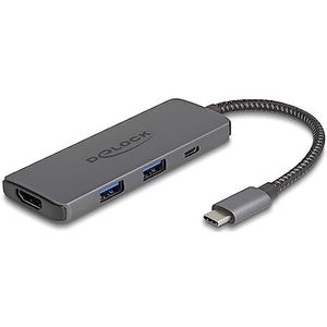 DeLOCK USB Type-C Docking Station 8K dockingstation HDMI, USB, PD 3.0 100 W