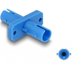 Optische vezel koppeling st simplex vrouw naar st simplex vrouwelijk blauw