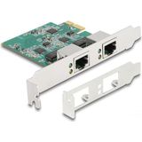 DeLOCK Netwerkkaart Intern - 2500 Mbit/s - PCI Express 2.1