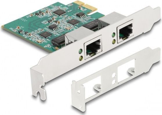DeLOCK Netwerkkaart Intern - 2500 Mbit/s - PCI Express 2.1