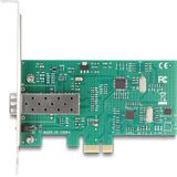 Delock - PCI Express x1 - Netwerkkaart - Groen - 100 Mbps SFP-module Ondersteuning