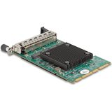 Delock - OCP 3.0 - Netwerkkaart - 4 x RJ45 - Tot 1 Gbps