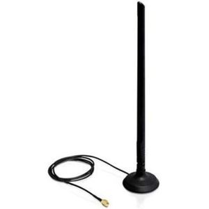 Delock SMA WLAN Antenna with Magnetic Stand and Flexible Joint 6.5 dBi - Antenne