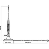 Delock Modem Router Antenne 4 dBi - Zwart