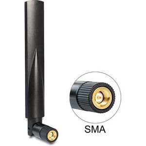 GSM (2G) en UMTS (3G) antenne - omnidirectioneel - SMA (m) - 1-3,5 dBi / zwart