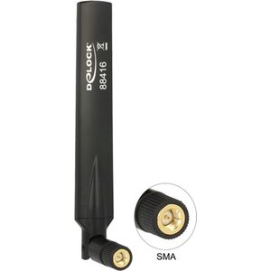 GSM (2G) en UMTS (3G) antenne - omnidirectioneel - SMA (m) - 1-3,5 dBi / zwart