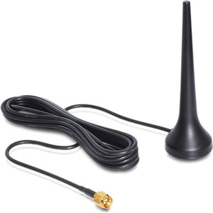 GSM Quadband Antenne met SMA (m) Connector - 2 DBi - 3 Meter