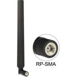 DeLOCK WLAN IEEE 802.11 ac/a/h/b/g/n Antenne met SMA-RP (m) connector - 4 - 7 dBi
