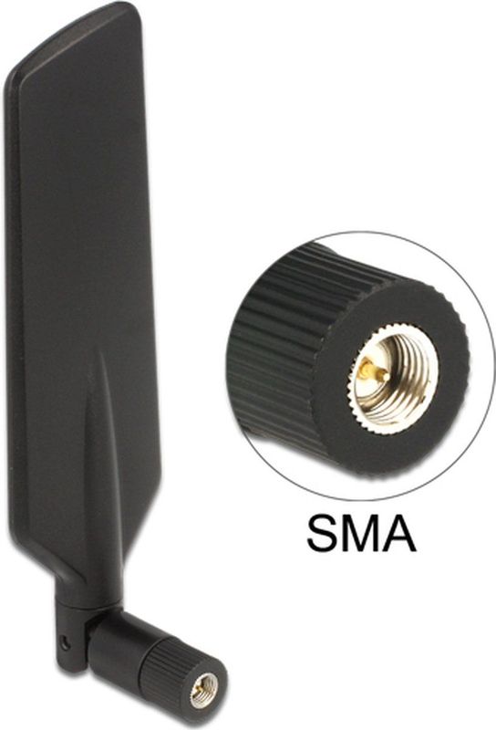 LTE (4G) antenne - omnidirectioneel - SMA (m) - 0,5-3 dBi / zwart