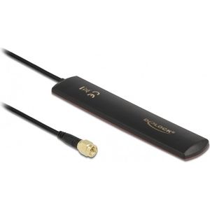 DeLOCK LTE Antenne met SMA (m) Connector - 3 DBi / Zwart - 3 Meter