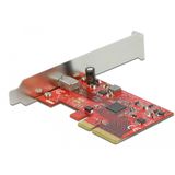 DeLOCK - 89035 - Interfacekaart - USB 3.2 Gen 2 - PCIe - Low-profile
