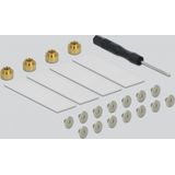 Delock - PCI Express x16 - M.2 Kaart - Zwart - 4x NVMe M.2 Slots