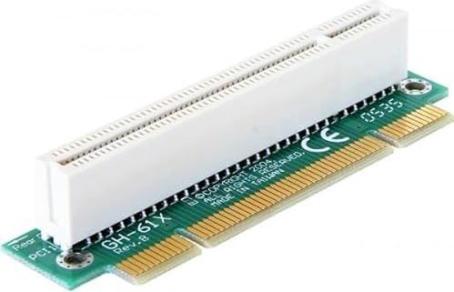 Delock - PCI-Riser Kaart - Accessoire - 32-Bit - 90° - Voor 48,3 cm (19 inch) Behuizing