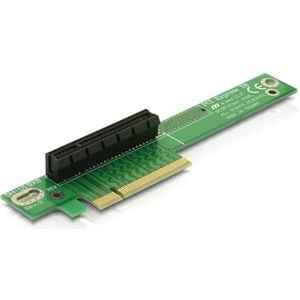 Delock PCI Express riser kaart, x8 naar x8, Accessoires voor moederborden