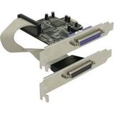 Delock - PCI Express Kaart - 2 x Parallel - Voor Scanners en Printers