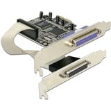 Delock - PCI Express Kaart - 2 x Parallel - Voor Scanners en Printers