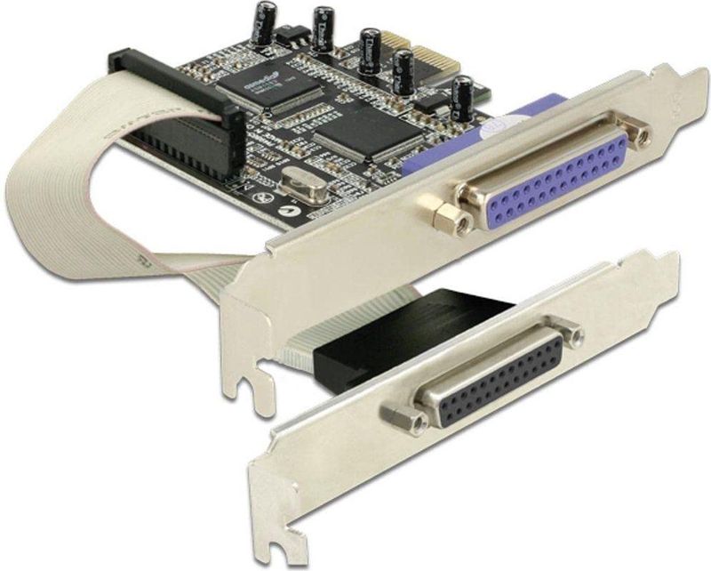 Delock - PCI Express Kaart - 2 x Parallel - Voor Scanners en Printers