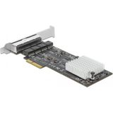 Delock - PCI Express Kaart - 4 Poorten - NBase-T - Tot 2500 Mbps