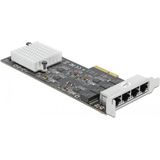Delock - PCI Express Kaart - 4 Poorten - NBase-T - Tot 2500 Mbps