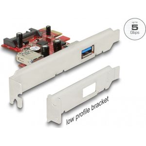 Delock PCI Express-kaart, Controlekaart