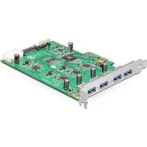 Delock - PCI Express x4 Kaart - 4x Externe USB 3.0-A